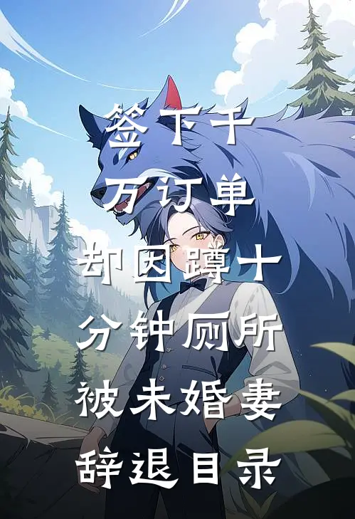 签下千万订单，却因蹲十分钟厕所被未婚妻辞退目录