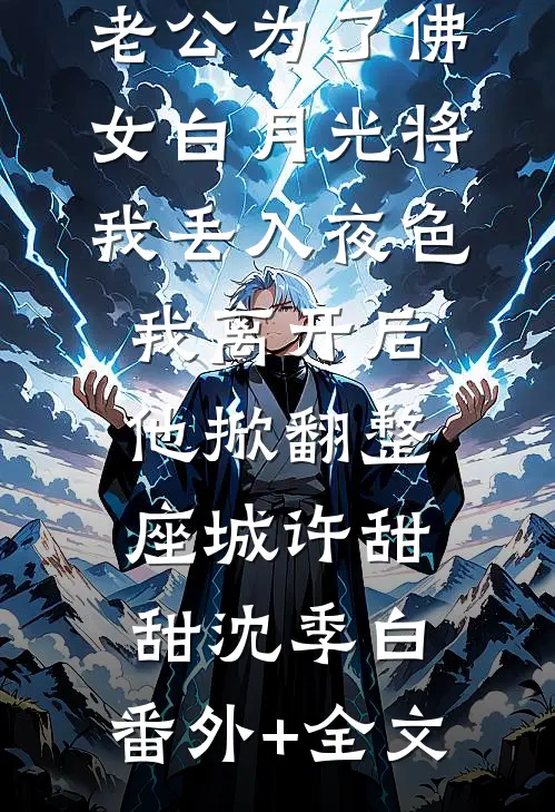 老公为了佛女白月光将我丢入夜色，我离开后他掀翻整座城许甜甜沈季白:(番外)+(全文)