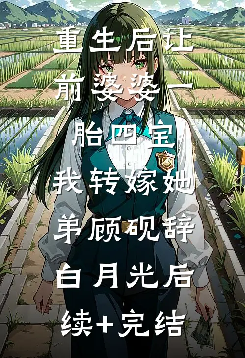 重生后让前婆婆一胎四宝，我转嫁她弟顾砚辞白月光后续+完结