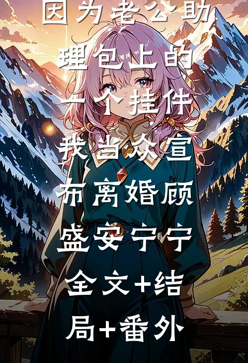因为老公助理包上的一个挂件，我当众宣布离婚顾盛安宁宁:全文+结局+番外